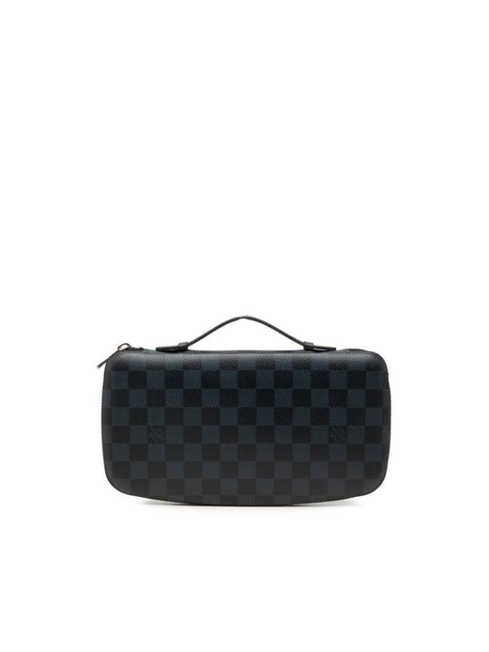Louis Vuitton Damier Cobalt Organizer Atole Zip Around Wallet Travel